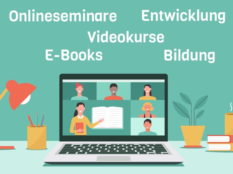 Plattform für Onlinekurse, Videokurse & Gratisbücher